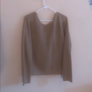 Aerie Reversable Knot Sweater